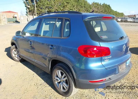 2017 Volkswagen Tiguan 2.0T S из США, поврежденный, VIN WVGAV7AX8HW510272